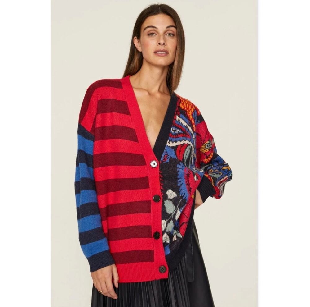 Farm Rio Vintage Forest Cardigan - Size XS